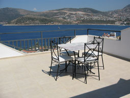 Roof terrace view